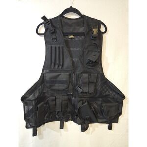First Class Size 3-4xl Tactical Black Vest